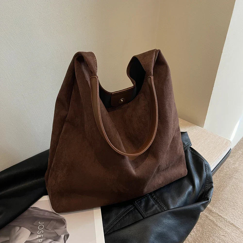 Jady | Suede Tote Bag 