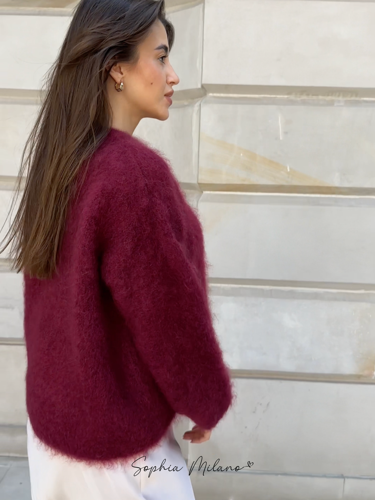 Sophia | Mohair Crewneck